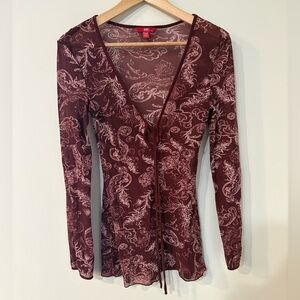 Esprit Long Sleeve Top gorgeous print